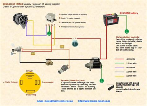 delco alternator wiring diagram massey ferguson 150 
